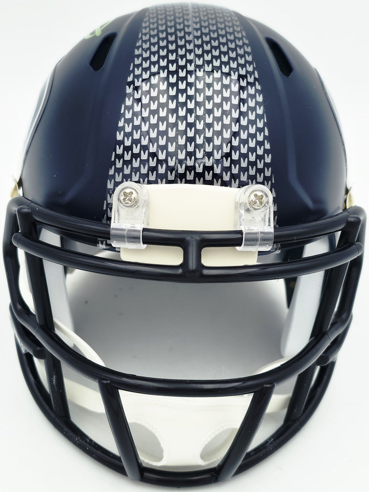Earl Thomas III Signed Seattle Seahawks Blue Speed Mini Helmet Beckett Witness