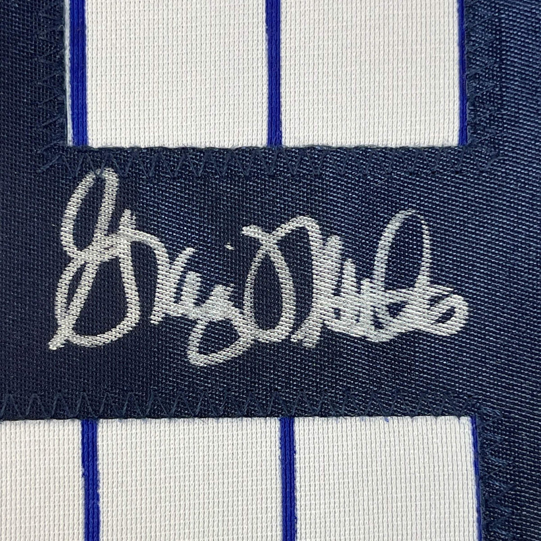 FRAMED Autographed/Signed GRAIG NETTLES 33x42 Yankees Pinstripe Jersey JSA COA