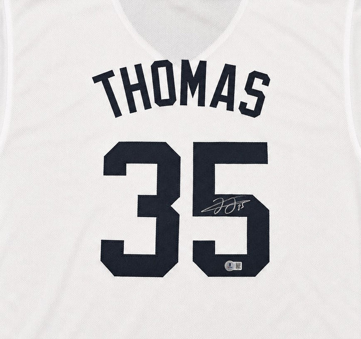 Chicago White Sox Frank Thomas Signed White Jersey Beckett BAS QR