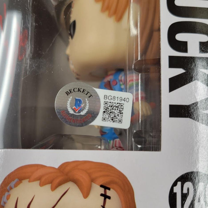 Don Mancini signed Bride of Chucky Funko Pop autograph (A) ~ Beckett BAS Holo