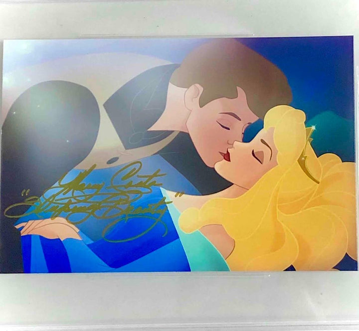 Mary Costa autograph Disney's "Sleeping Beauty" signed 4x6 Photo BAS COA Beckett