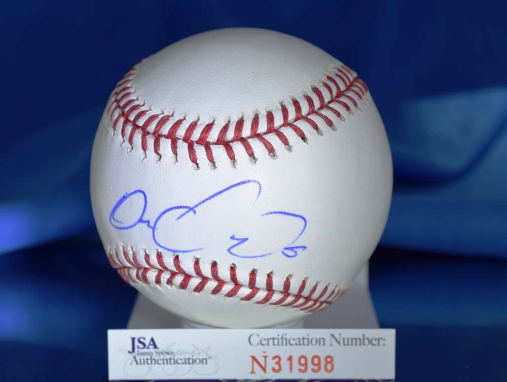 Carlos Gonzalez Jsa Certed Major League Autograph Baseball Authenticated Signed