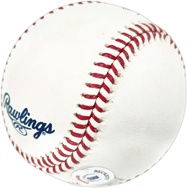 Dave Concepcion Auto MLB Baseball Reds "Reds HOF" (Smudged) Beckett Wit #W529125