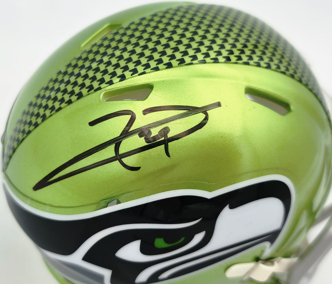 Earl Thomas III Signed Seahawks Flash Green Speed Mini Helmet Beckett Witness