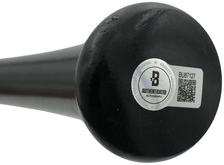 BJ & Justin Upton Autographed Zinger Baseball Bat Beckett BAS QR