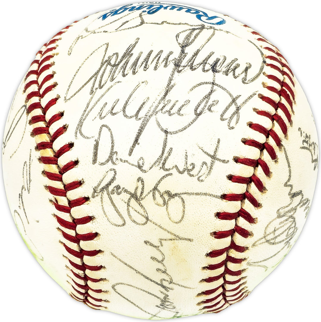 1984 Twins Team Signed Signed AL Baseball 22 Sigs Kirby Puckett Beckett #AD78203