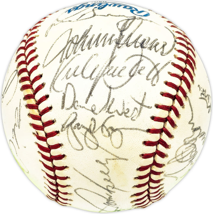 1984 Twins Team Signed Signed AL Baseball 22 Sigs Kirby Puckett Beckett #AD78203