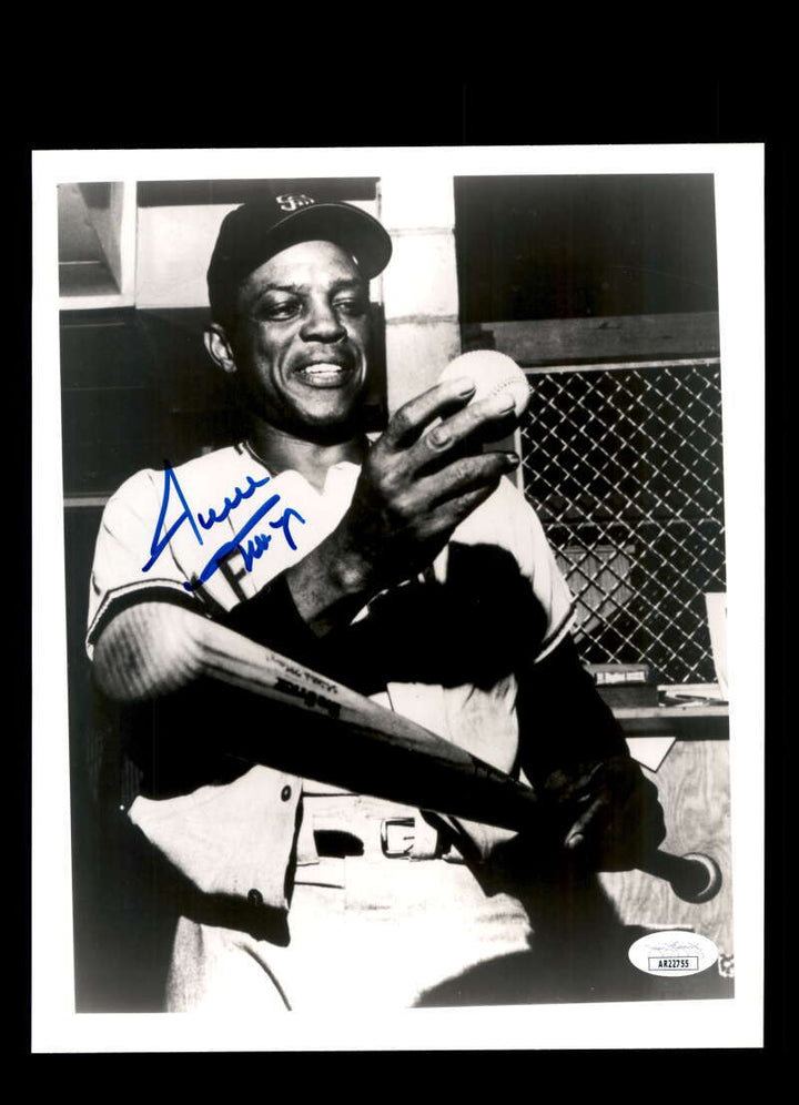 Willie Mays JSA Cert Signed 8x10 Photo Autograph 1 Giants