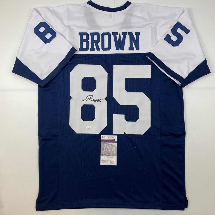 Autographed/Signed Noah Brown Dallas Thanksgiving Day Jersey JSA COA