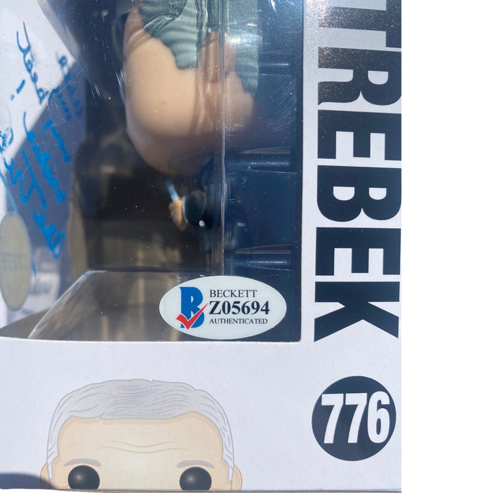 ALEX TREBEK SIGNED AUTOGRAPHED CHASE EDITION JEOPARDY FUNKO POP 776 BECKETT BAS!