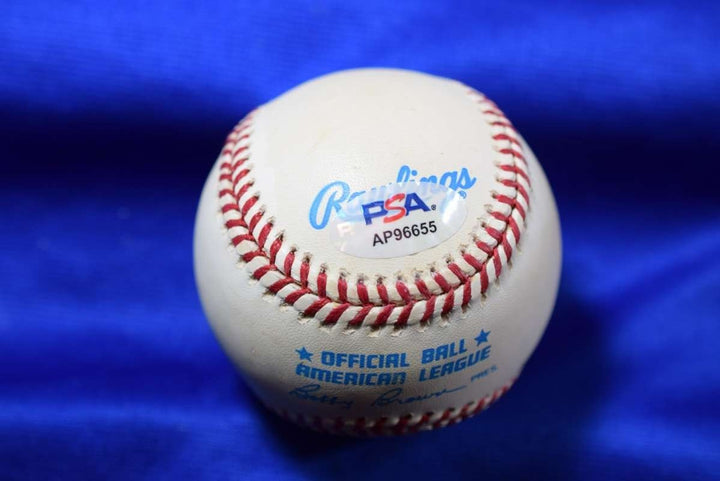 Paul Molitor PSA DNA Signed American League OAL Autograph Baseball Brewers
