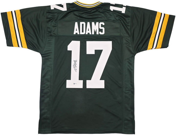 Green Bay Packers Davante Adams Signed Green Jersey Beckett Witness