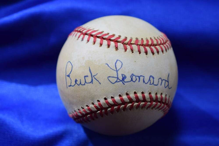 Buck Leonard PSA DNA Autograph National League ONL Signed Baseball