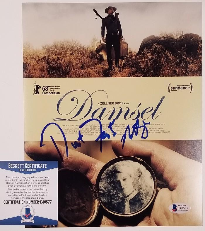 ROBERT FORSTER & NATHAN ZELLNER Signed Damsel 8x10 Photograph ~ Beckett BAS COA