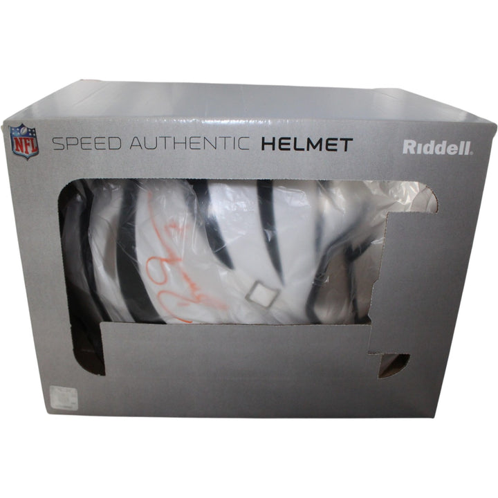 Boomer Esiason Autographed Cincinnati Bengals Authentic Alt Helmet Beckett 56209