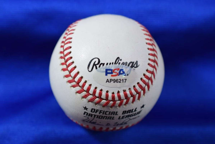 Johnny Mize PSA DNA Autograph National League ONL Signed Baseball Cardinals