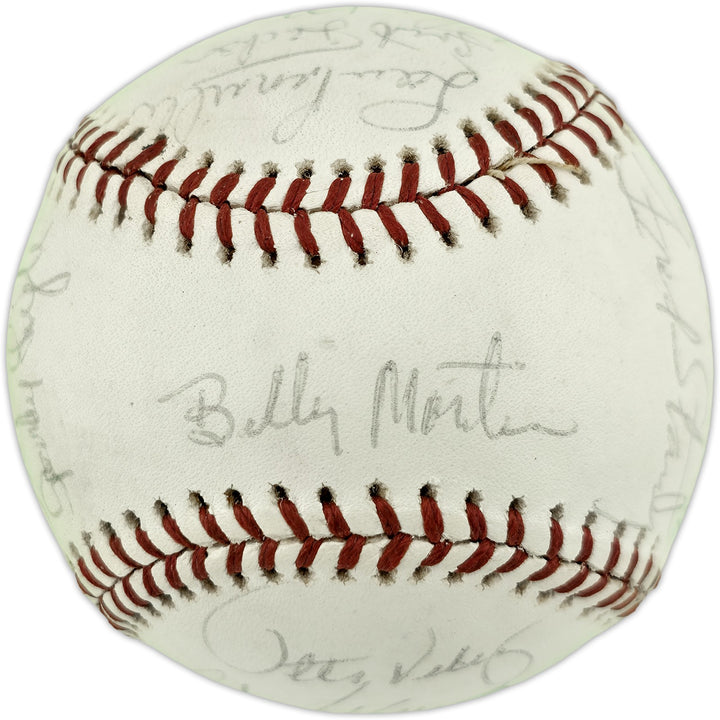 1973 Yankees Auto MacPhail AL Baseball 21 Sigs Thurman Munson Beckett #AE85549