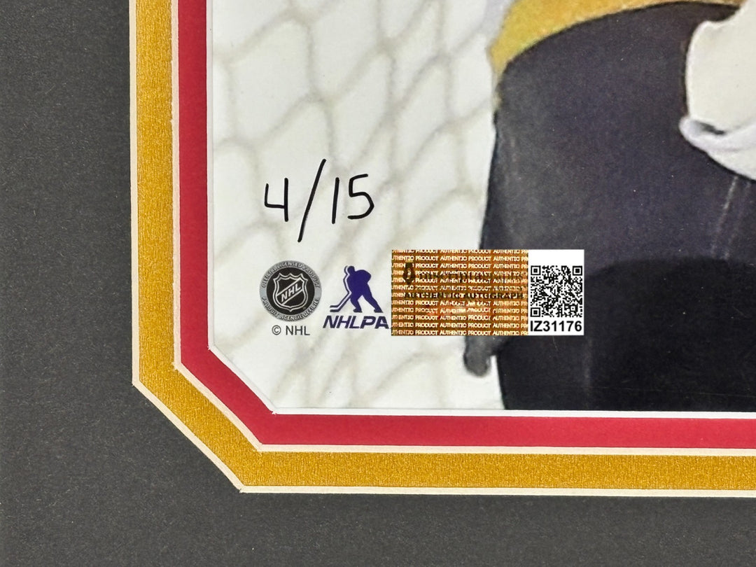 Marc-Andre Fleury James Neal Signed 1st Game Vegas Golden Knights 16x20 Photo
