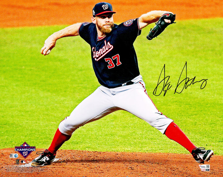 Stephen Strasburg Signed 16x20 Photo Washington Nationals Fanatics & MLB Holo