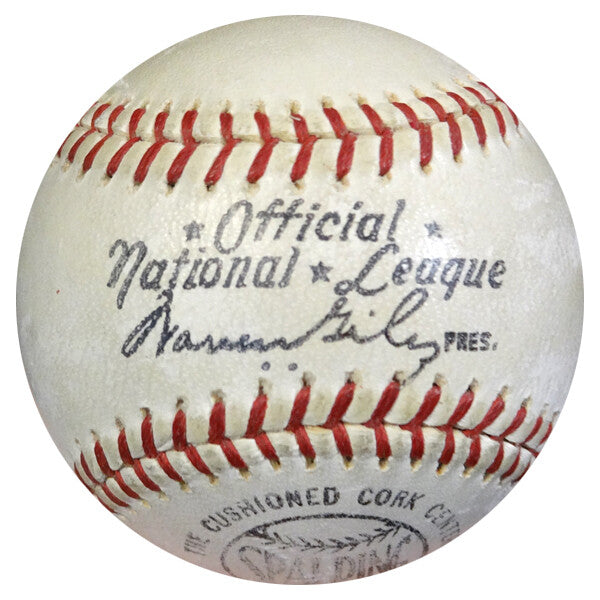 Willie Mays Auto Signed NL Giles Baseball Giants Best 1950's Vintage Sig PSA/DNA