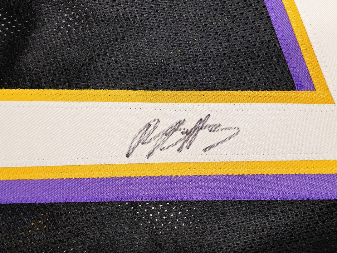 Baltimore Ravens Rashod Bateman Autographed Signed Black Jersey Beckett Wit