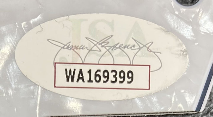 Joe Elliott Phil Collen Def Leppard Signed Gray Guitar Pick Guard JSA ITP