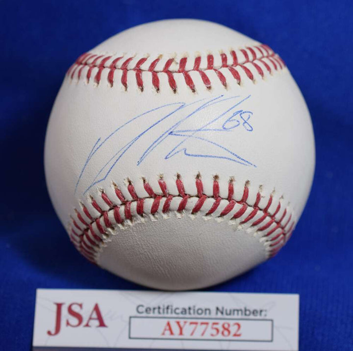 Dellin Betances JSA COA Autograph Major League Signed Baseball