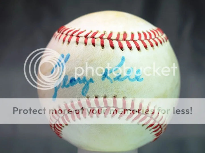 George Kell Psa/dna Signed Macphail American League Baseball Autograph