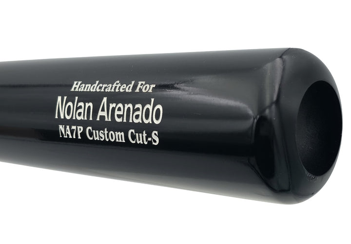 Nolan Arenado Auto Black Marucci Player Model Bat Cardinals (Marks) Fanatics MLB