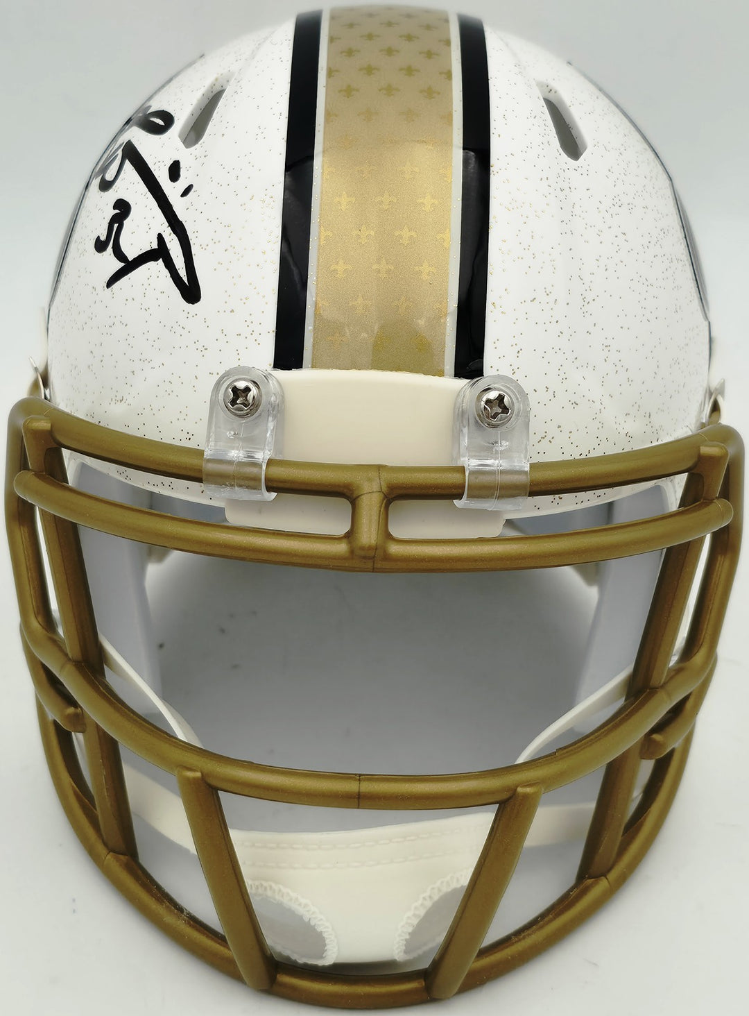 Ricky Williams Signed New Orleans Saints 2025 Alternate Speed Mini Helmet JSA