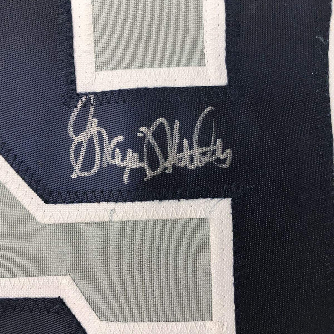 FRAMED Autographed/Signed GRAIG NETTLES 33x42 New York Grey Jersey JSA COA Auto