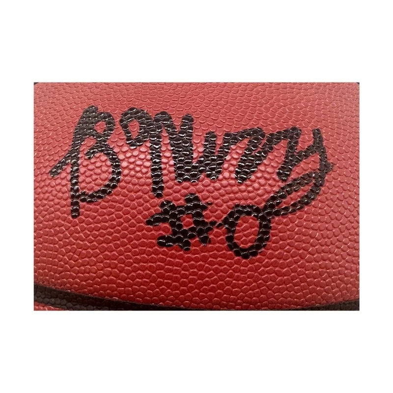 Brandon Murray Georgetown Hoyas Autographed NCAA Wilson Replica Basketball Inscribed "#0" (CX Auth)