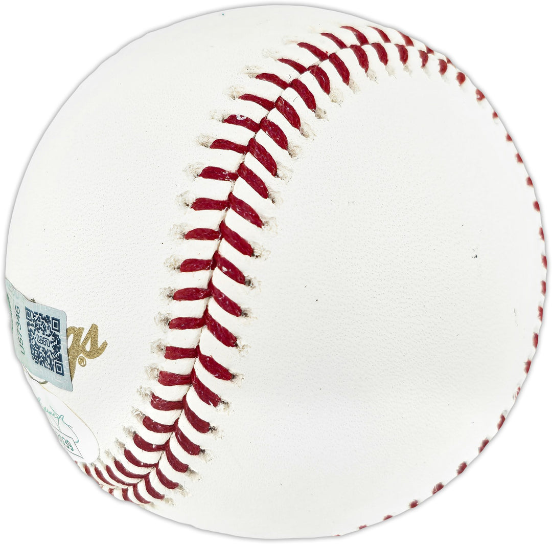 Charlie Morton Auto Official 2017 WS Logo Baseball Astros "2017 WS Winner" JSA