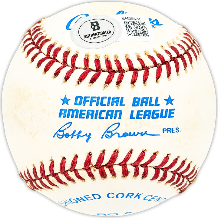 Everett Skeeter Kell Signed AL Baseball Philadelphia A's Beckett #BM25834
