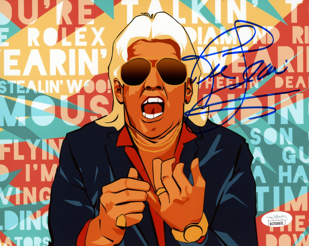 Ric Flair Autographed Signed 8x10 Photo JSA