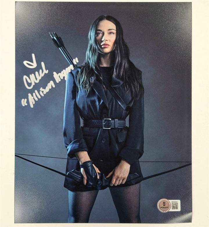 Crystal Reed signed "Allison Argent" Teen Wolf 8x10 photo autograph~ Beckett BAS
