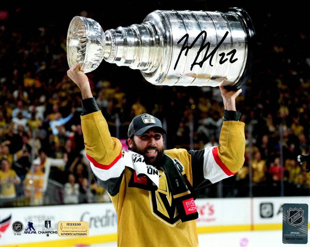 Michael Amadio Autograph 8x10 Photo Vegas Golden Knights Stanley Cup IGM Signed