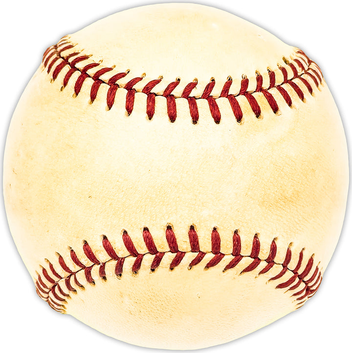 Mickey Grasso Autographed Harridge AL Baseball Indians, Giants Beckett BM25398