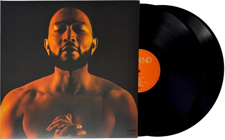 John Legend signed LEGEND Act 1/ 2 10.5X10.5 Art Card/Album/Double LP FRAMED COA