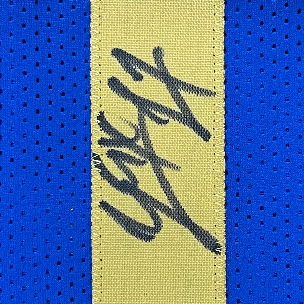 Yaxel Lendeborg Signed Jersey JSA Golden State Warriors Autographed