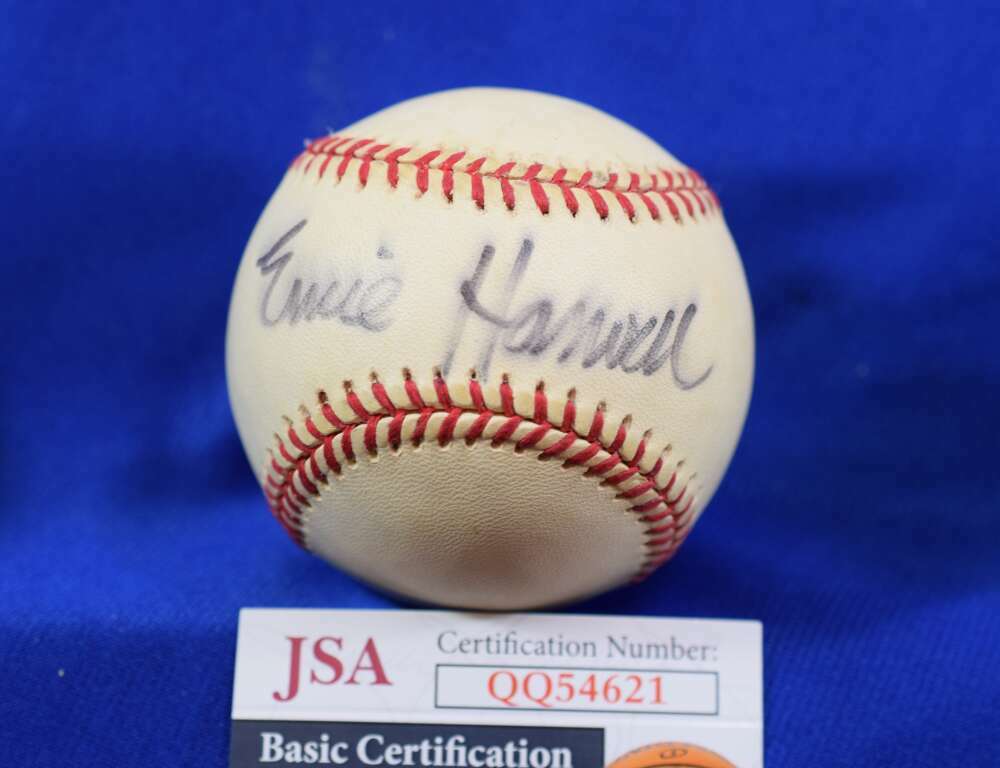 Ernie Harwell JSA Coa Autograph American League OAL Signed BasebaLL