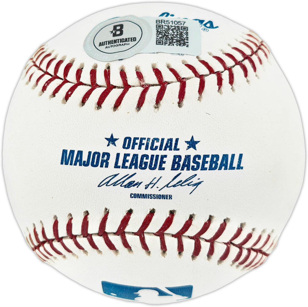 Rod Carew Signed MLB Baseball Twins, Angels Beckett #BR51057