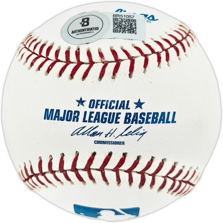 Rod Carew Signed MLB Baseball Twins, Angels Beckett #BR51057