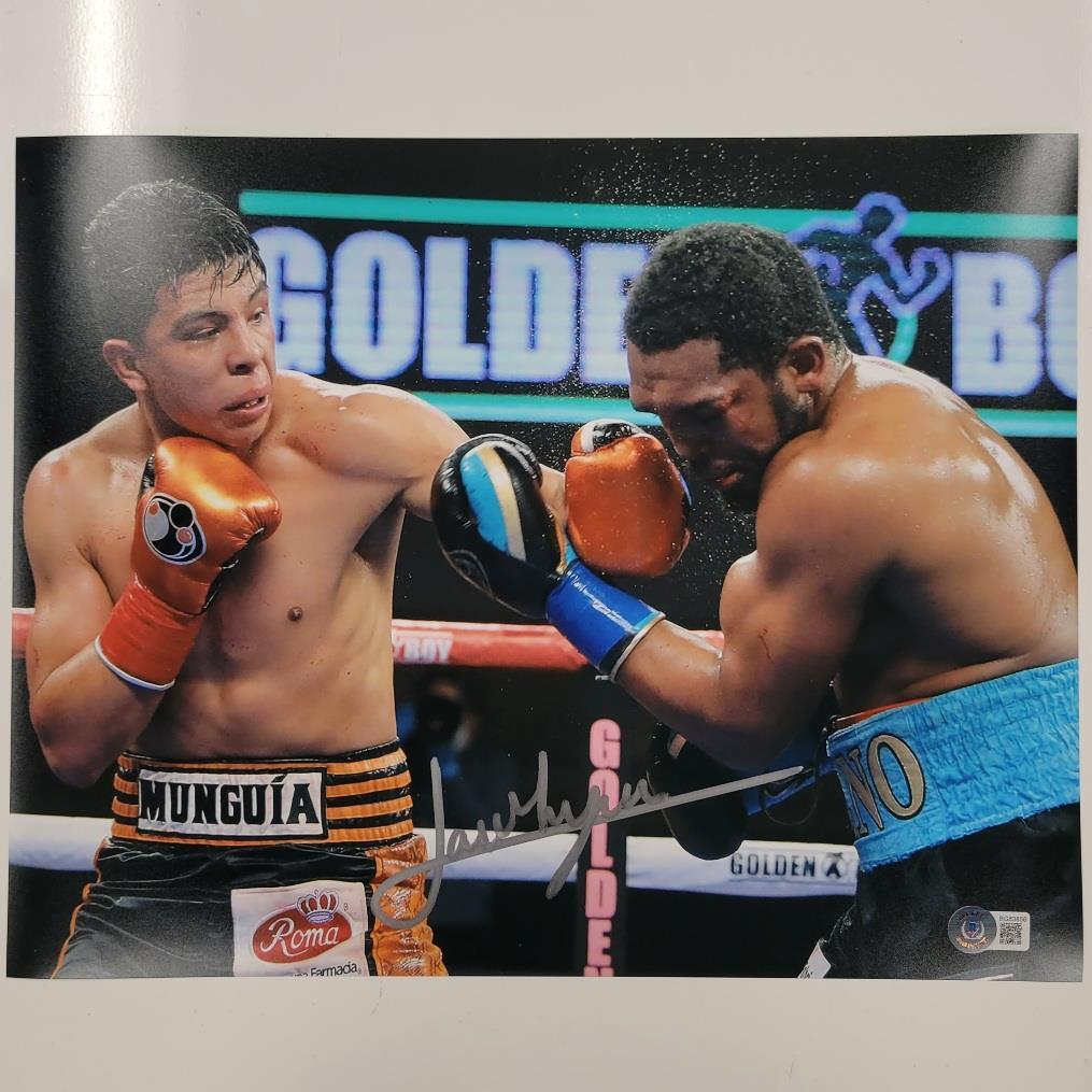 Jaime Munguia signed 11x14 photo boxing autograph ~ Beckett BAS Holo