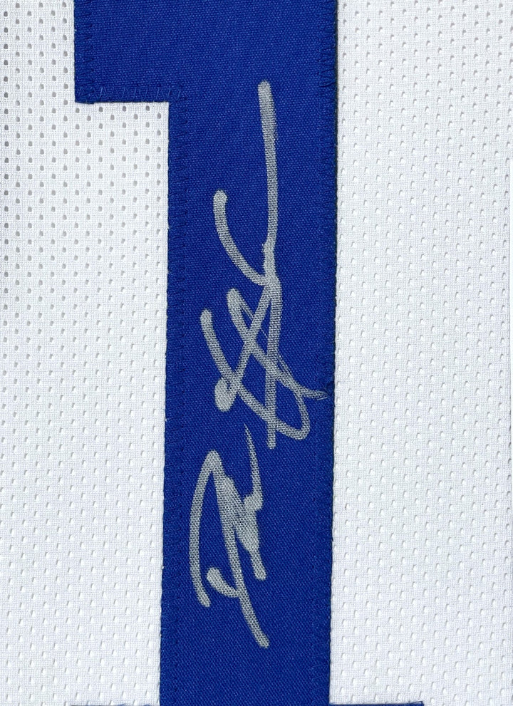 Deion Sanders Autographed Dallas Cowboys Jersey Framed BAS Signed Memorabilia