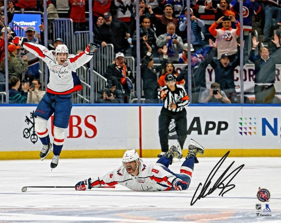 Alexander Ovechkin Signed Capitals Goal 895 Passing Gretzky Photo Fanatics