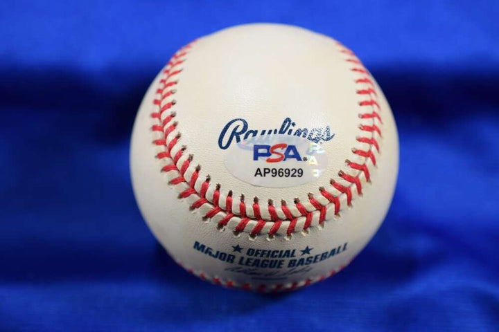 Todd Helton PSA DNA Autograph Major League OML Signed Baseball Rockies