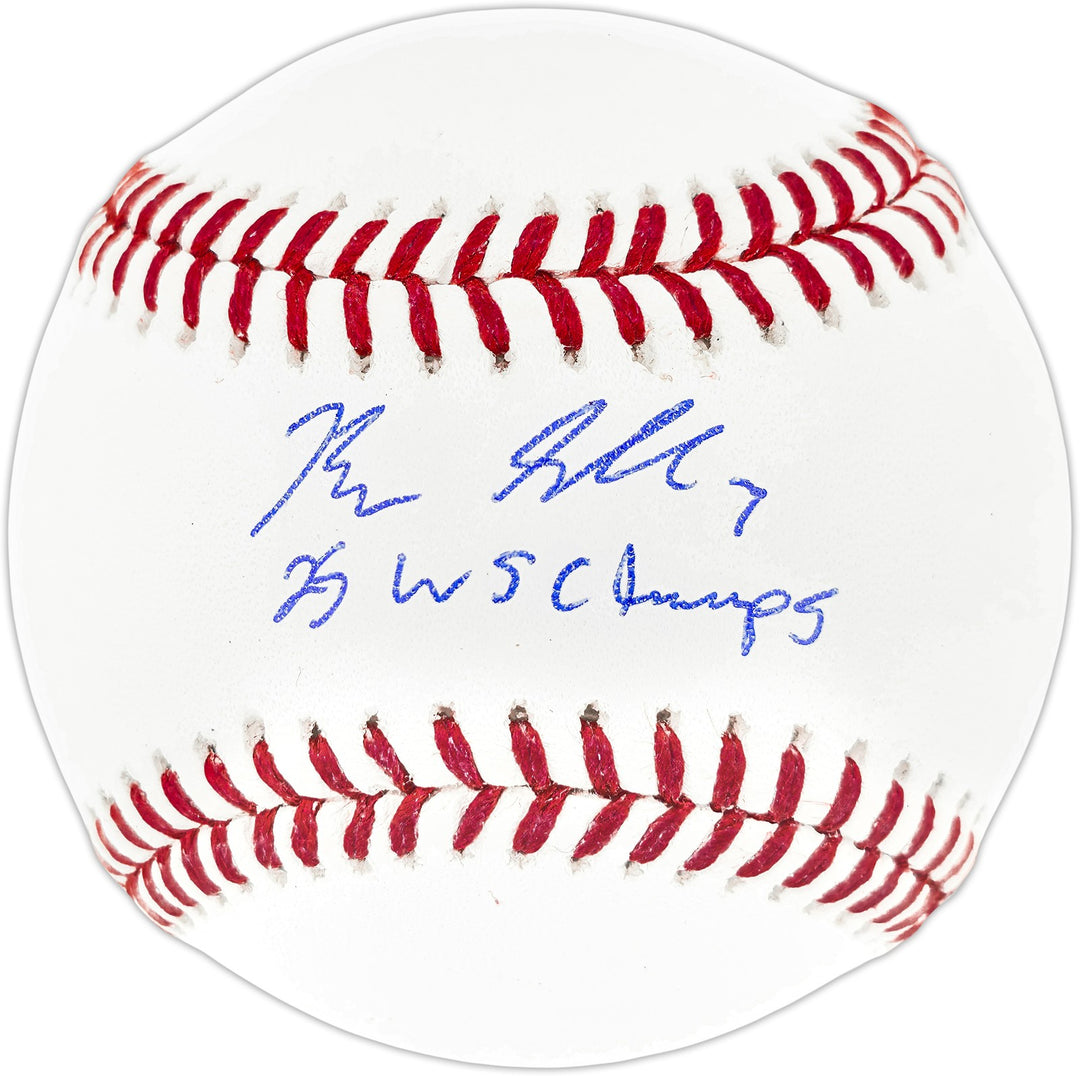 Blake Snell Signed MLB Baseball Los Angeles Dodgers "25 WS Champs" Beckett Wit