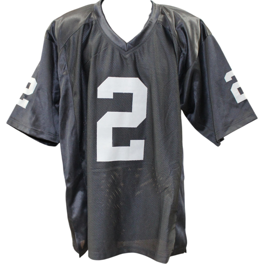 Ashton Jeanty Autographed Pro Style Size XL Black Jersey Beckett Witness 51013