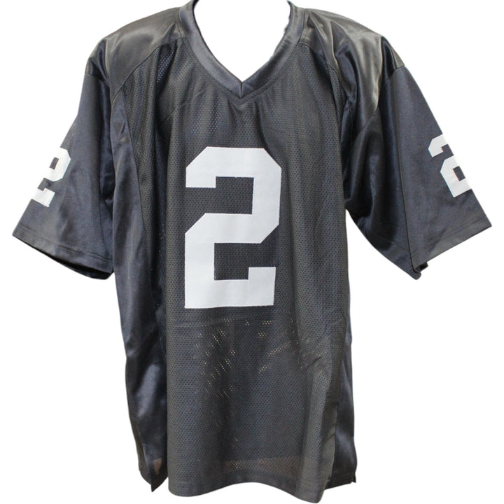 Ashton Jeanty Autographed Pro Style Size XL Black Jersey Beckett Witness 51013